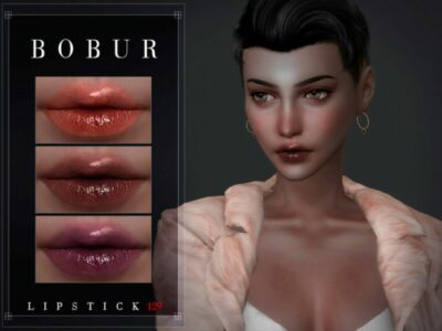 Lipstick 129 By Bobur3 Sims 4 CC