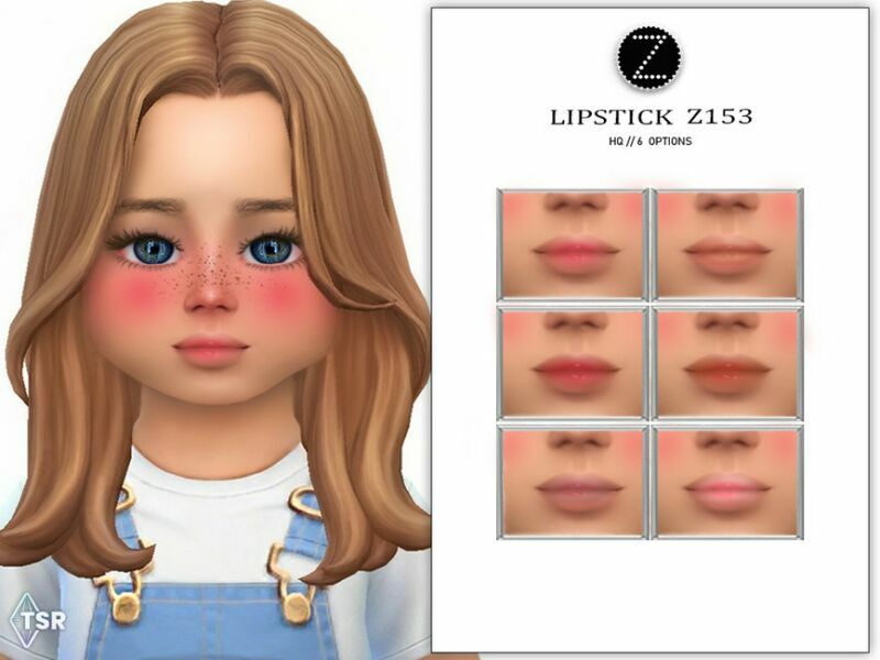 Lipstick 153 By Zenx Sims 4 CC