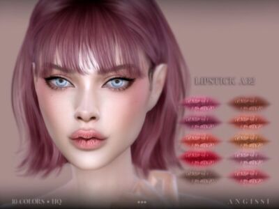 Lipstick-A32 By Angissi Sims 4 CC