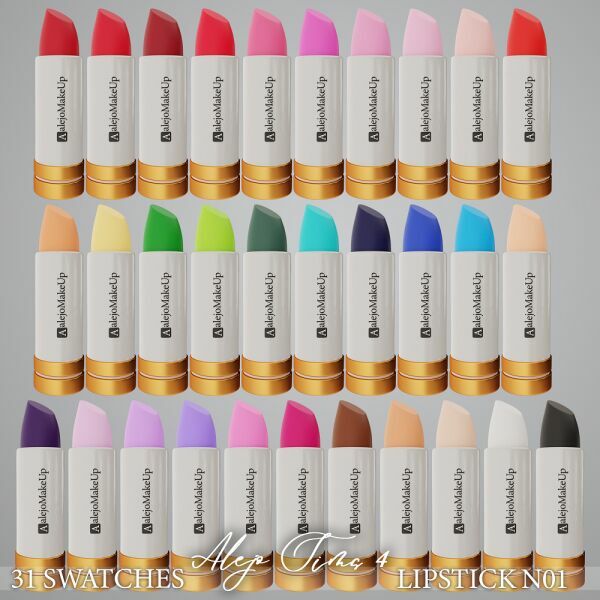 sims 4 cc lipstick n01 2