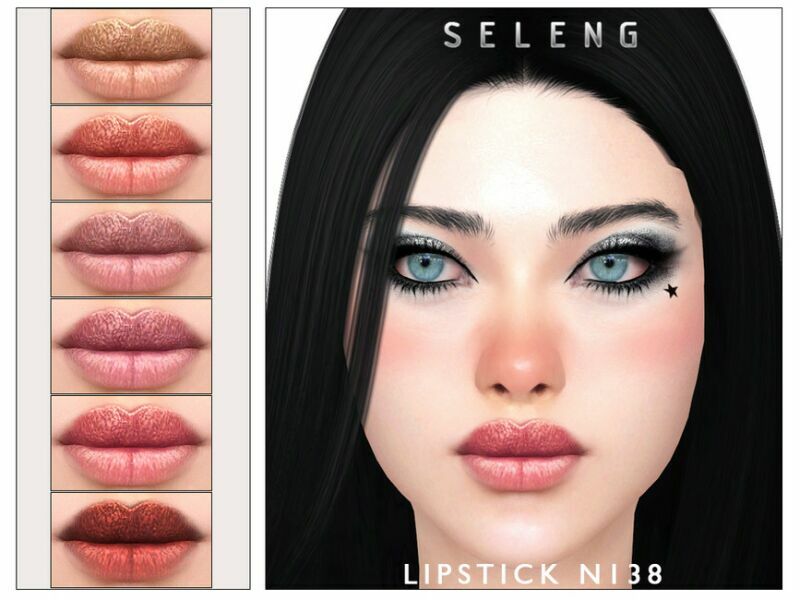 Lipstick N138 By Seleng Sims 4 CC