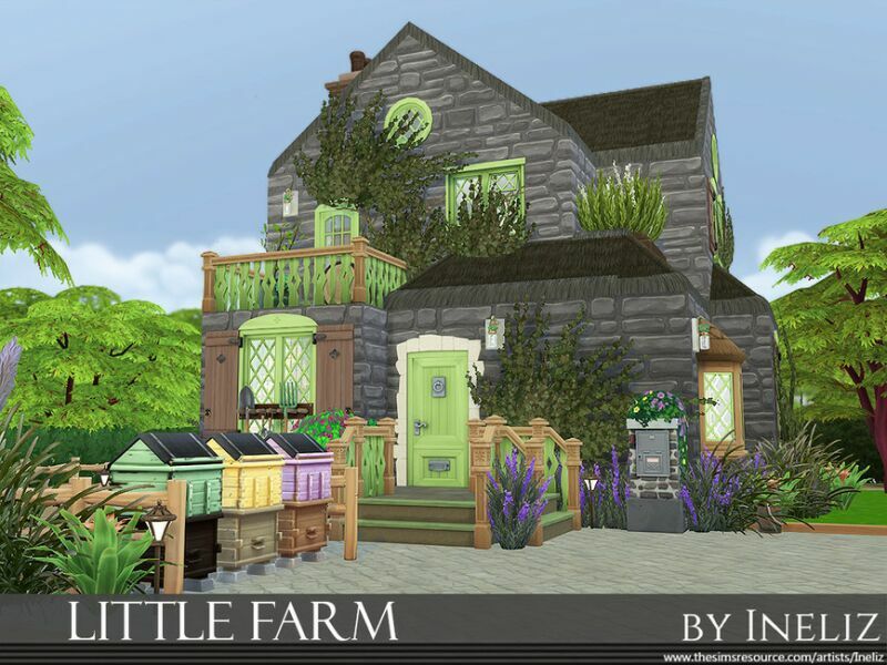 Little Farm By Ineliz Sims 4 CC