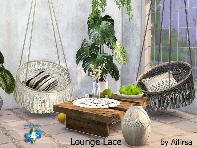 Living Room Lace By Aifirsa Sims 4 CC