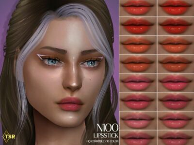 Lmcs N100 Lipstick (HQ) By Lisaminicatsims Sims 4 CC