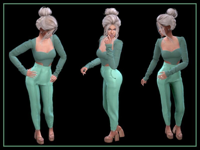 sims 4 cc long sleeve light knit crop top by nadiafabulousflow 2