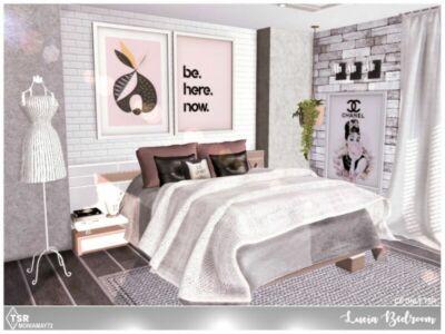 Lucia Bedroom By Moniamay72 Sims 4 CC