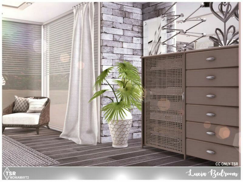 sims 4 cc lucia bedroom by moniamay72 4