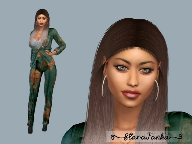 Lucile Vincent By Starafanka Sims 4 CC