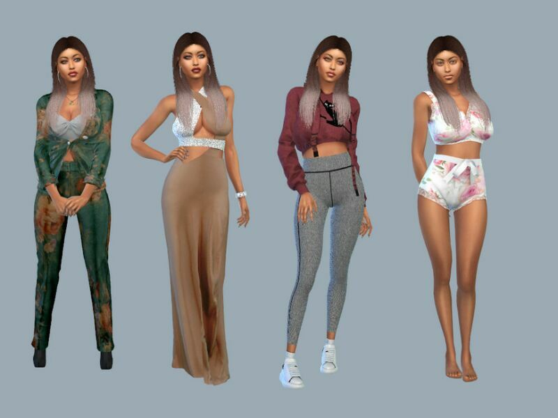 sims 4 cc lucile vincent by starafanka 2