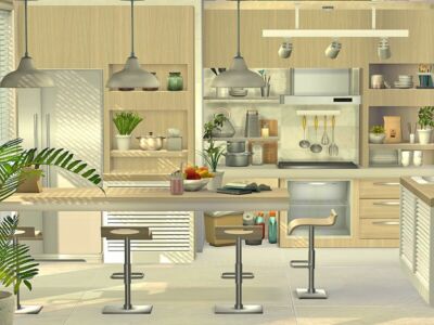 LUX Kitchen – CC Needed By Flubs79 Sims 4 CC