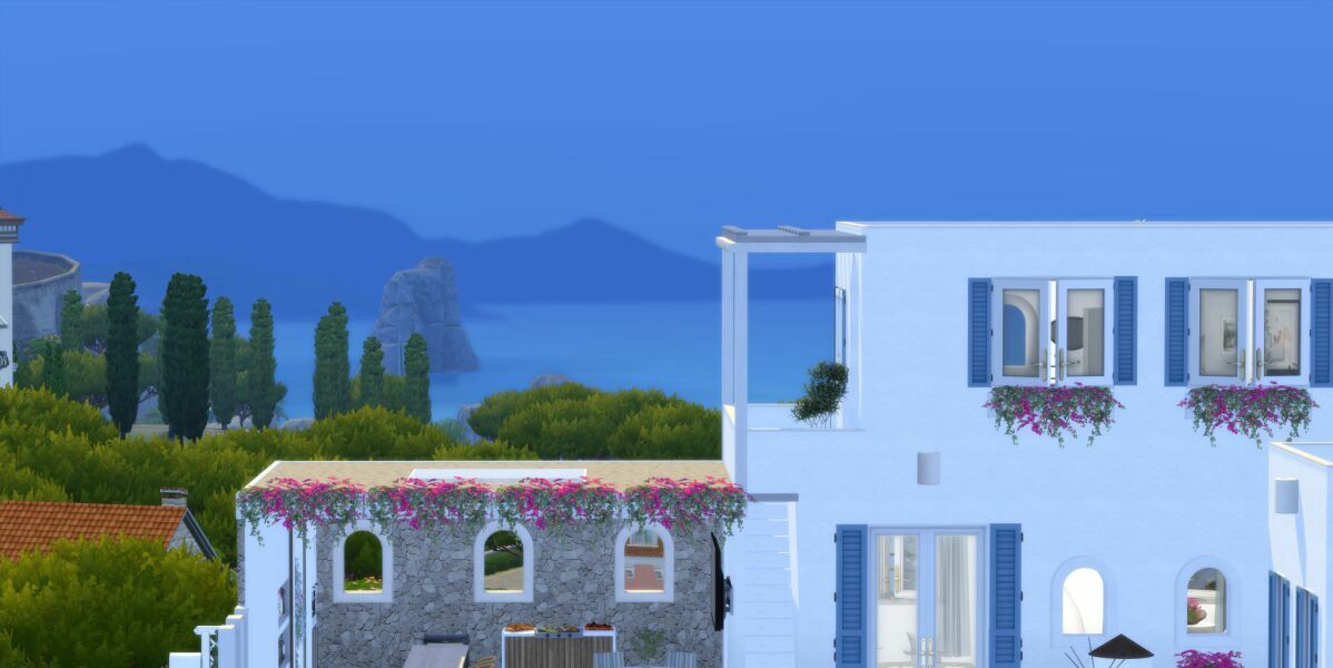 sims 4 cc luxury greek villa cc build by similebuilds 9