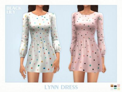 Lynn Dress Sims 4 CC