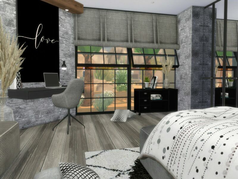 sims 4 cc lyra bedroom by suzz86 3