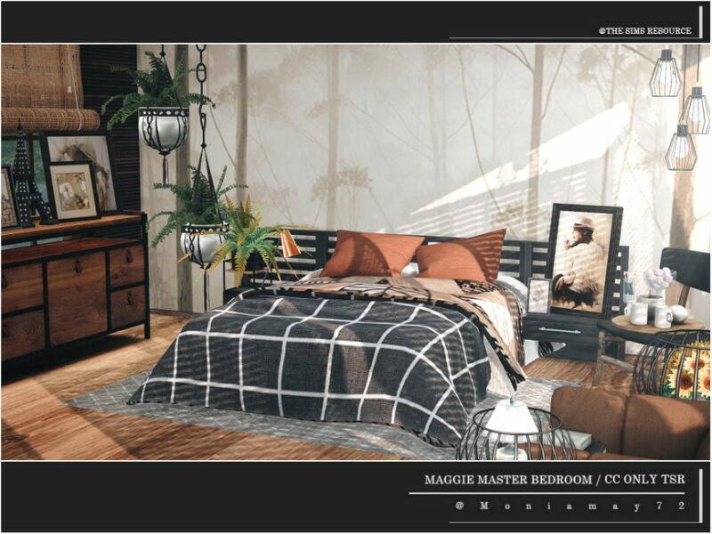 sims 4 cc maggie master bedroom by moniamay72 2