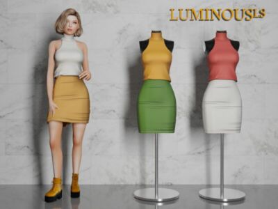 Majiko Outfit By Luminousls Sims 4 CC