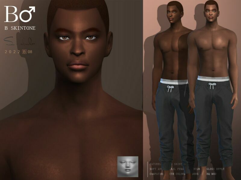 Male Natural Shadow Overlay Skintones By S-Club By S-Club Sims 4 CC