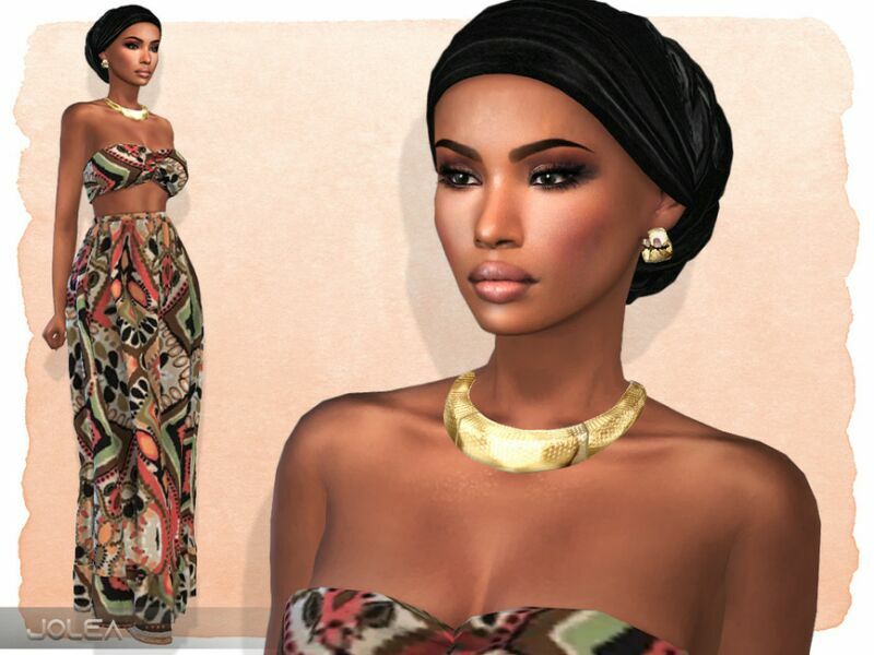 Malika Coleman By Jolea Sims 4 CC