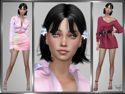 Marie Moulin By Trasras Sims 4 CC