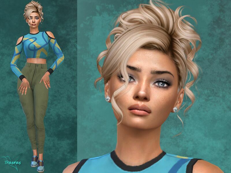 Mariette Mancher By Trasras Sims 4 CC