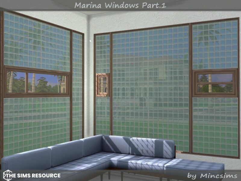 Marina Windows Part.01 By Mincsims Sims 4 CC