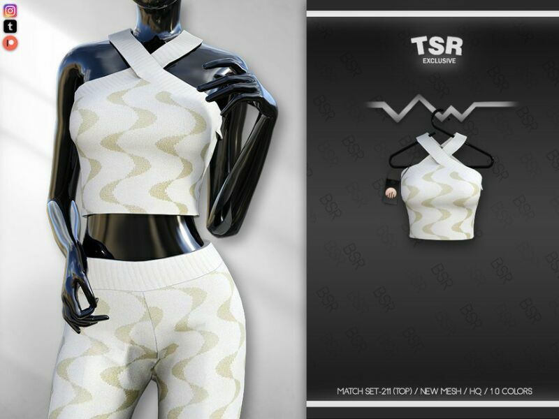 Match SET-211 (TOP) BD677 By Busra-Tr Sims 4 CC