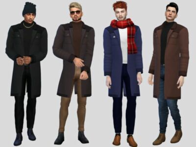 Maxim Heavy Coat By Mclaynesims Sims 4 CC