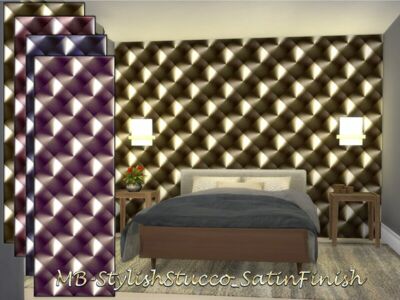 Mb-Stylishstucco_Satinfinish By Matomibotaki Sims 4 CC