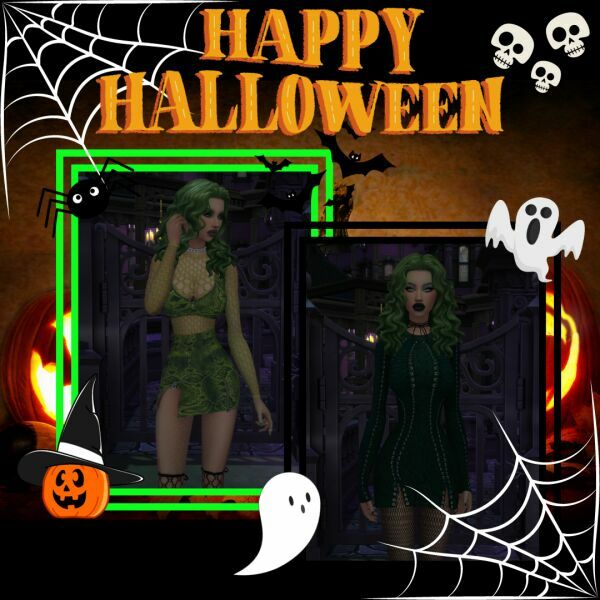 sims 4 cc medusa halloween 2