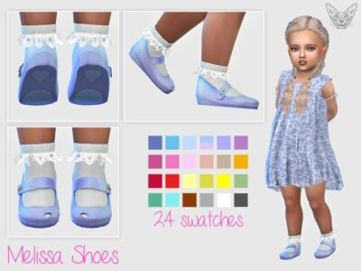 Melissa Shoes For Toddlers By Giulietta Sims 4 CC