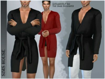 Men’S Silk Robe Sims 4 CC