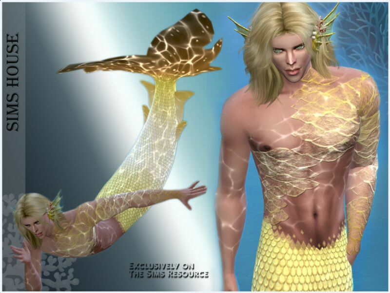 sims 4 cc mermaid tail m 2