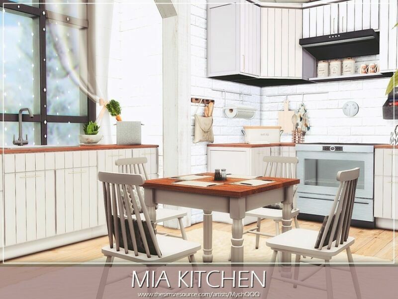 sims 4 cc mia kitchen by mychqqq 2