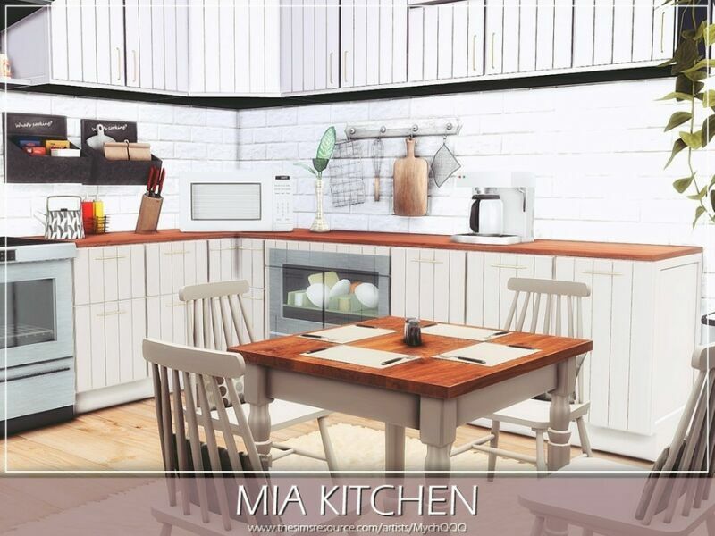 sims 4 cc mia kitchen by mychqqq 3