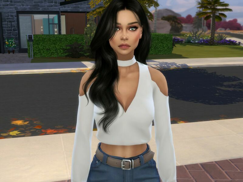 sims 4 cc mia morales by jolea 3