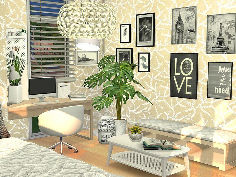 sims 4 cc mila bedroom cc by flubs79 4