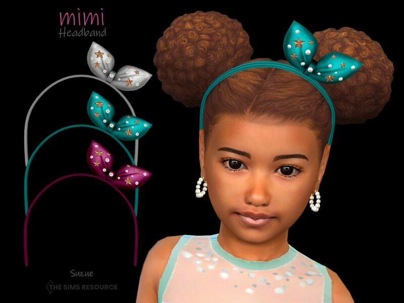 Mimi Headband Child By Suzue Sims 4 CC