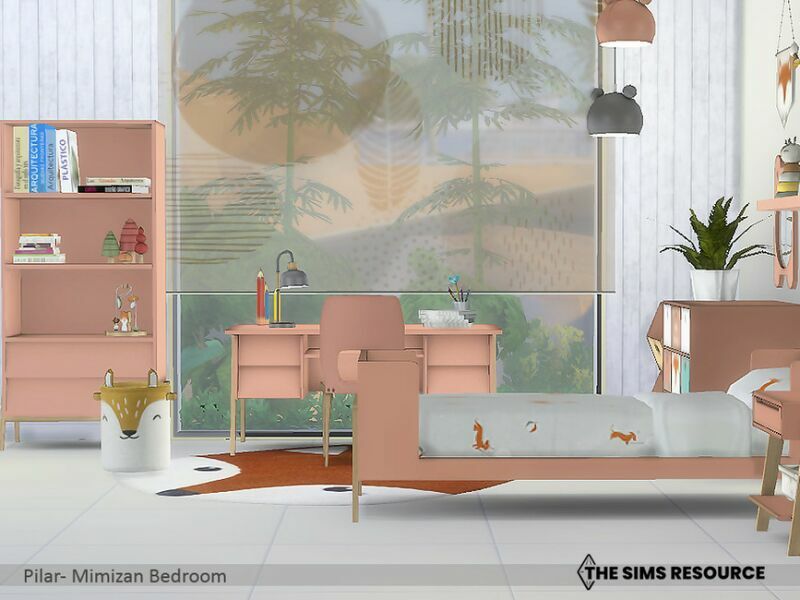 sims 4 cc mimizan bedroom by pilar 5