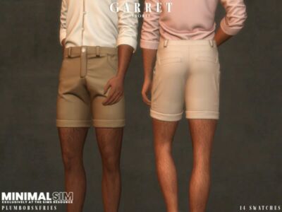 Minimalsim – Garret | Shorts Sims 4 CC