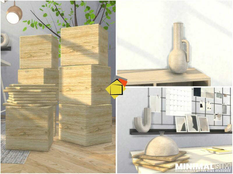 sims 4 cc minimalsim sapporo decor items by onyxium 3