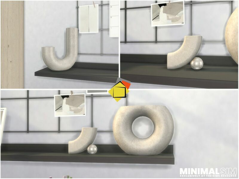 sims 4 cc minimalsim sapporo decor items by onyxium 4