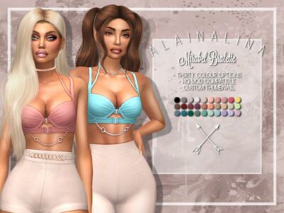 Mirabel Bralette By Alainalina Sims 4 CC