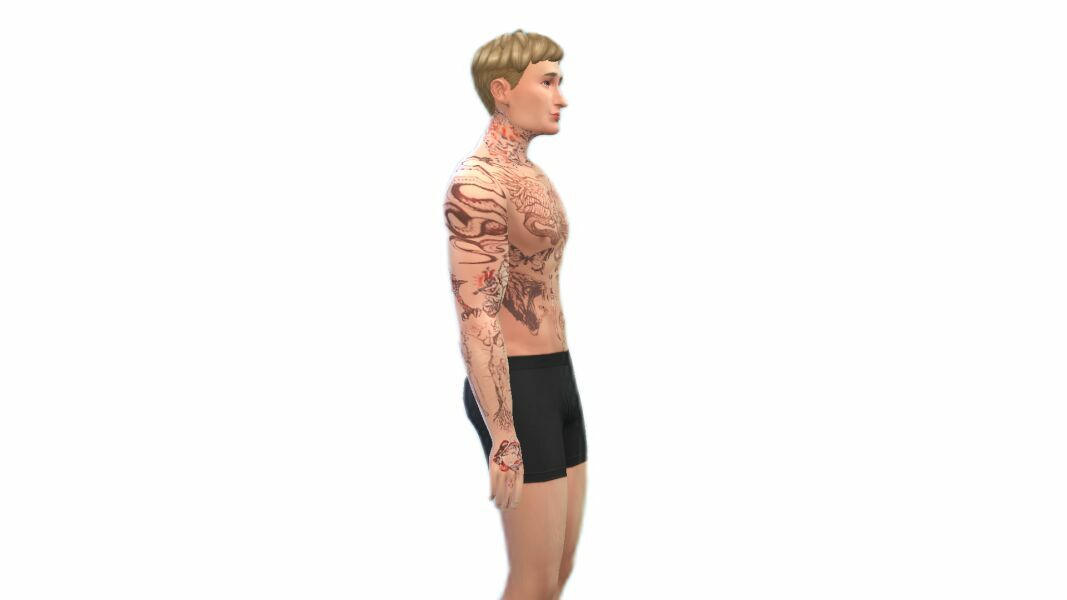 sims 4 cc misho amoli full body tattoo by anuky 4