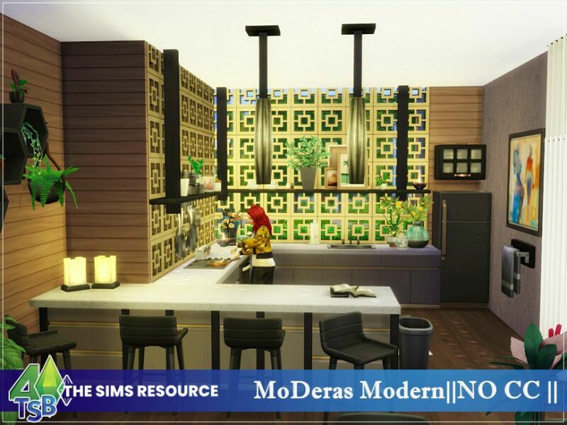 sims 4 cc moderas modern no cc by bozena 3