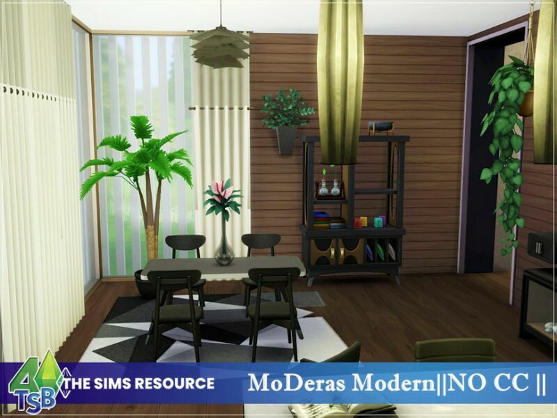 sims 4 cc moderas modern no cc by bozena 4