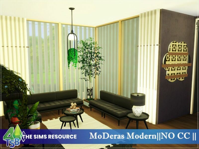 sims 4 cc moderas modern no cc by bozena 5