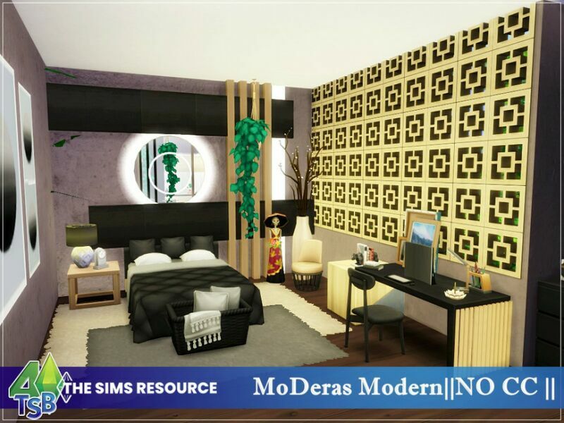 sims 4 cc moderas modern no cc by bozena 7