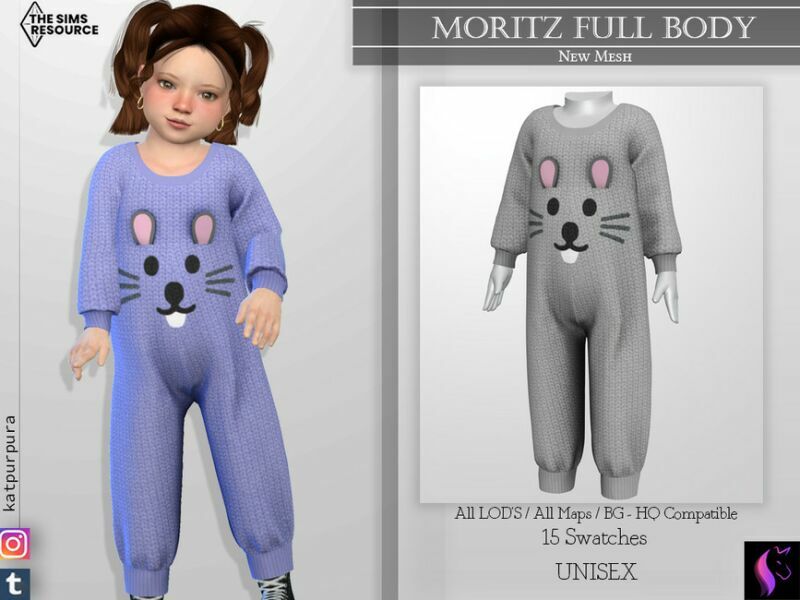 Moritz Full Body By Katpurpura Sims 4 CC