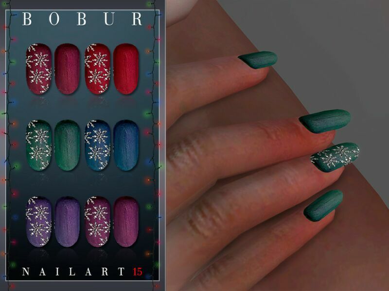 sims 4 cc nails 15 by bobur3 2