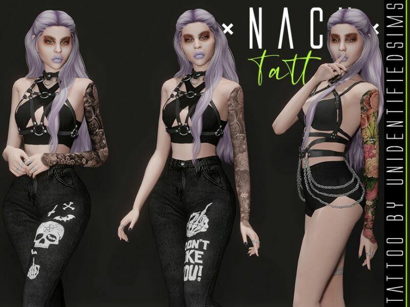 sims 4 cc nancy tattoo by unidentifiedsims 2