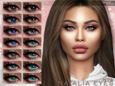 Natalia Eyes N76 By Magichand Sims 4 CC